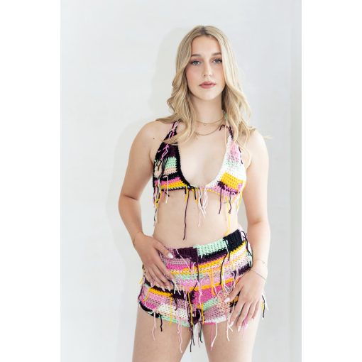 Neon Patch Top