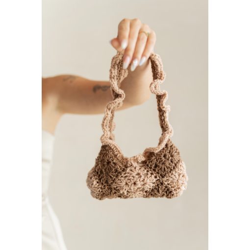 Cocoa Ruffle Bag