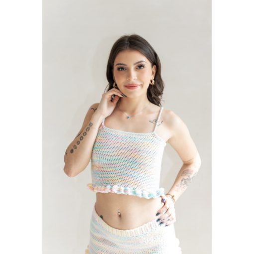 Cotton Cloud crop top